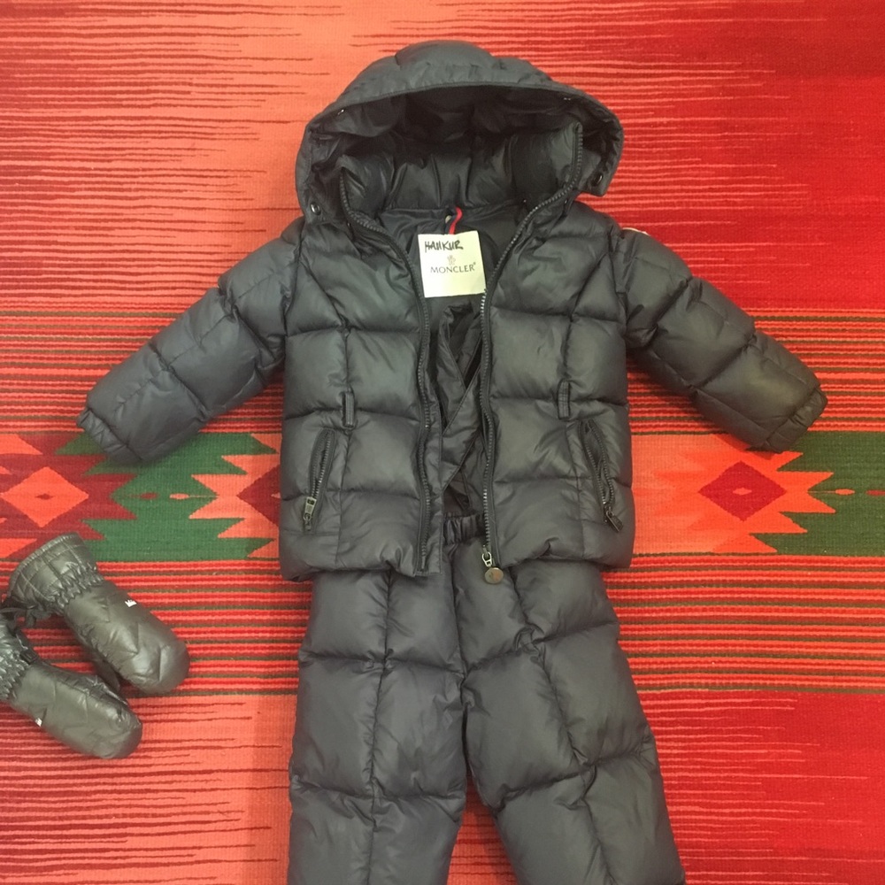 Moncler 18-24M “Jules” two-piece snowsuit